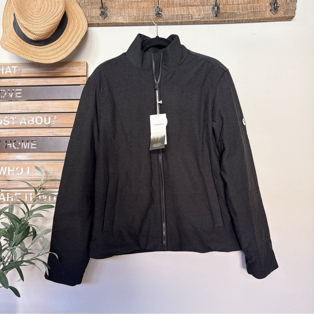 Vuori Men’s Ponto Insulated Jacket in Black Heather size Medium